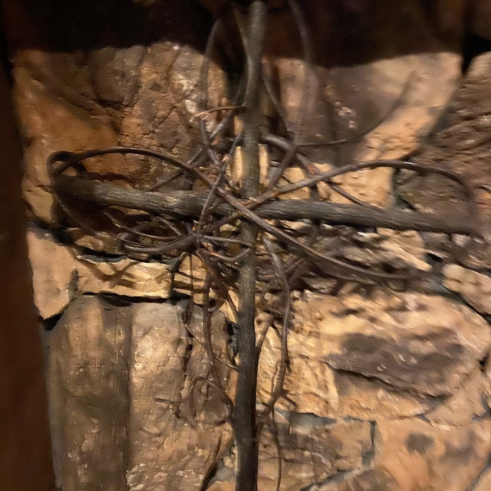 Rustic Handmade Wooden Cross Wall Decor